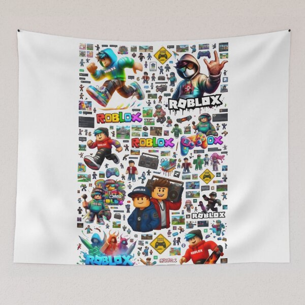 Item preview, Roblox Inspired Cyber Graffiti Collective Masterpiece - 3D Collector's Item designed and sold by Rostislav Tarasenko.