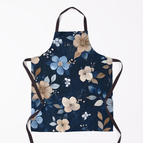 Item preview, Vintage Romantic Watercolor Midnight Floral designed and sold by GrinGalore.