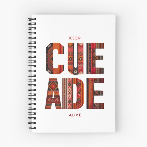 Item preview, Keep Cue Ade Alive Geometric Tribal Typography designed and sold by Radhamadhaba Pattachitra Vibes”.