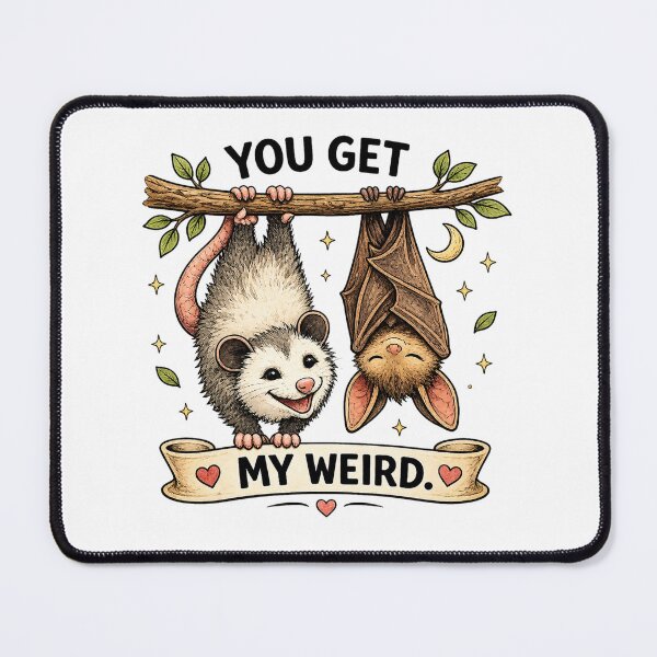Item preview, Funny Best Friend Gift Possum Bat Weird Friendship designed and sold by Gentlestate.