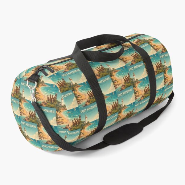 Item preview, Port Macquarie Australia Lighthouse Coastline and Kangaroos Beach Scene designed and sold by Places On Earth.