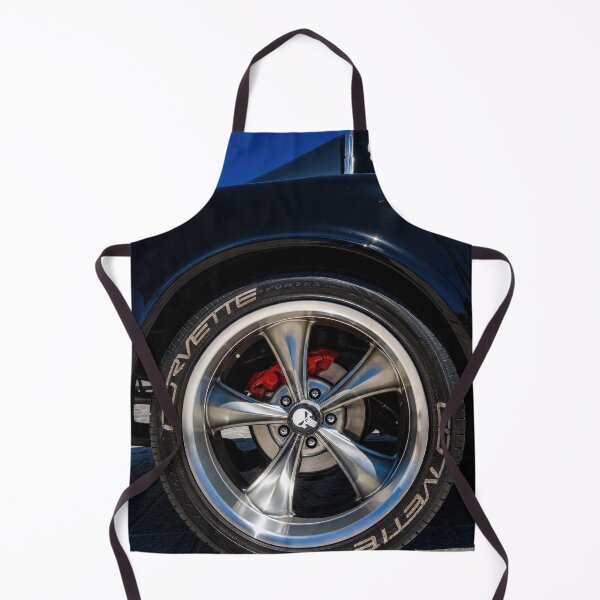 Item preview, Custom Muscle Car Wheel Detail – Chrome Rim & Performance Tire Close-Up designed and sold by William A McCarthy.