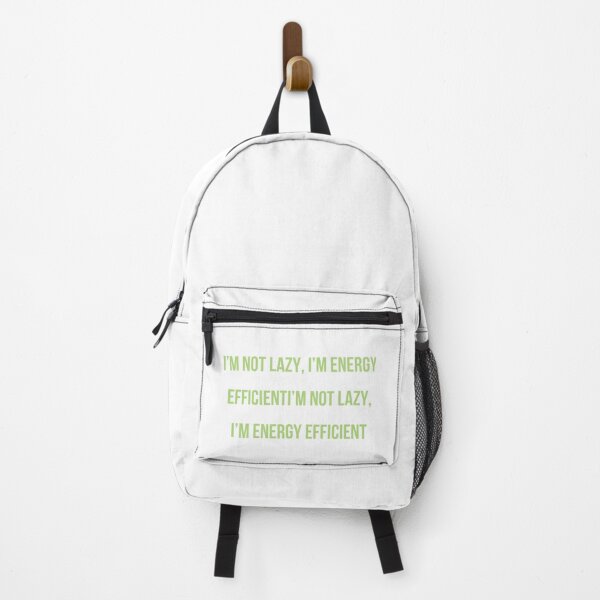 Item preview, I’m Not Lazy, I’m Energy Efficient – Funny Sarcastic Quote Design designed and sold by SarkisovaNune.