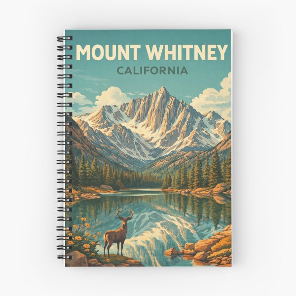 Item preview, Mount Whitney California Sierra Nevada Alpine Lake Reflection Landscape designed and sold by Places On Earth.
