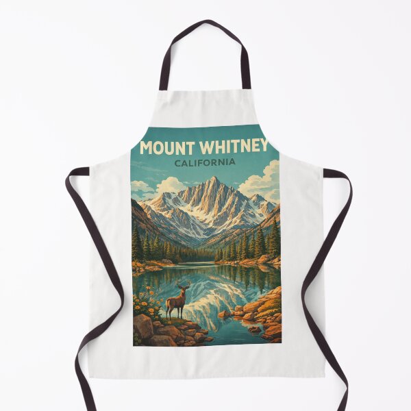 Item preview, Mount Whitney California Sierra Nevada Alpine Lake Reflection Landscape designed and sold by Places On Earth.