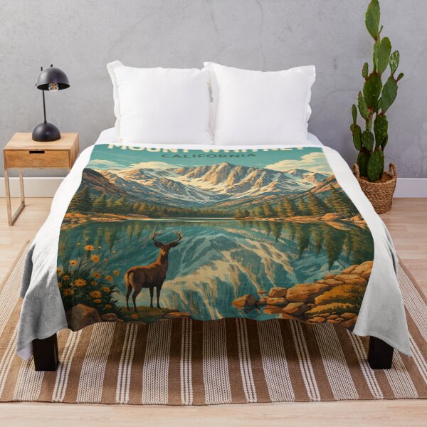 Item preview, Mount Whitney California Sierra Nevada Alpine Lake Reflection Landscape designed and sold by Places On Earth.