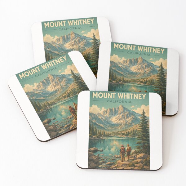 Item preview, Mount Whitney California Sierra Nevada Hiking and Alpine Lake Scene designed and sold by Places On Earth.