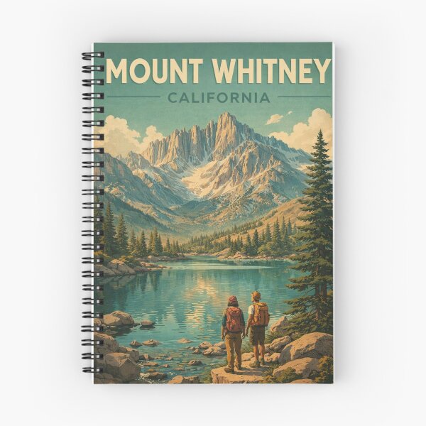 Item preview, Mount Whitney California Sierra Nevada Hiking and Alpine Lake Scene designed and sold by Places On Earth.