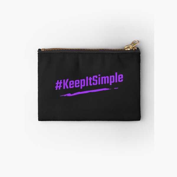 Item preview, #KeepItSimple Hashtag T-Shirt designed and sold by DwishOriginals.