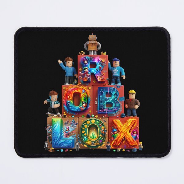Item preview, The Ultimate Roblox Avatar Pyramid: 3D Cosmic, Fire, Water, Gold Collage designed and sold by Rostislav Tarasenko.