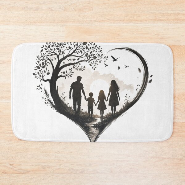 Item preview, Family Tree Love Silhouette designed and sold by InkNovaLab.