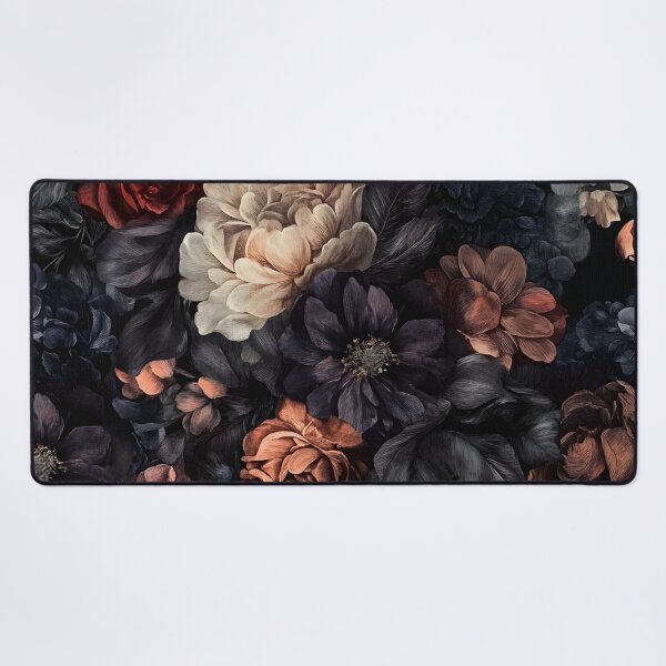Item preview, Vintage Romantic Midnight Floral Roses Flowers designed and sold by GrinGalore.