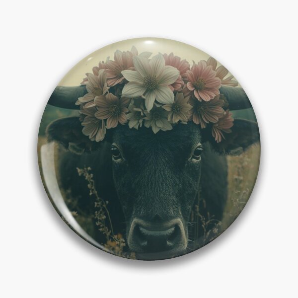 Item preview, Realistic Taurus Bull Close Up Dark Grunge Zodiac Art designed and sold by Mustangana.