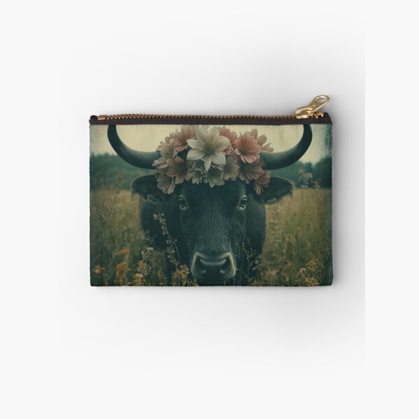 Item preview, Realistic Taurus Bull Close Up Dark Grunge Zodiac Art designed and sold by Mustangana.