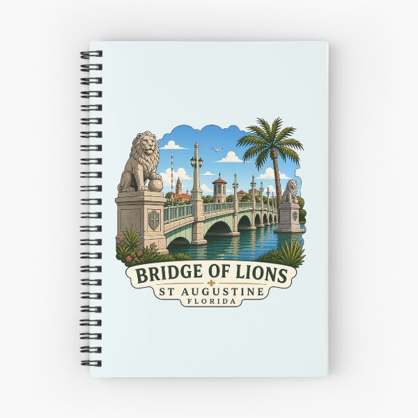Item preview, Bridge of Lions, St Augustine Florida designed and sold by Myra365Art.