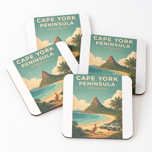 Item preview, Cape York Peninsula Queensland Australia Remote Coastline and Tropical Landscape designed and sold by Places On Earth.