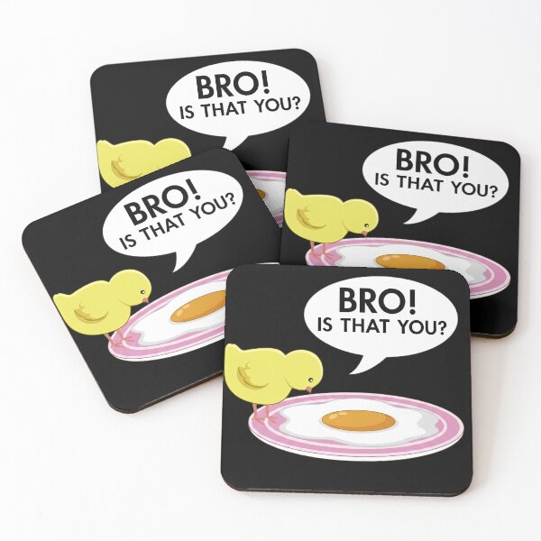 Item preview, Funny Chick Fried Egg Pun - Bro Is That You? Dark Humor designed and sold by haitrieuic96.