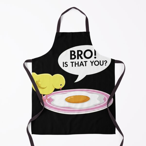 Item preview, Funny Chick Fried Egg Pun - Bro Is That You? Dark Humor designed and sold by haitrieuic96.