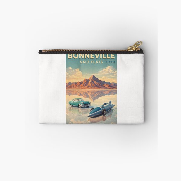 Item preview, Bonneville Salt Flats Utah Great Salt Lake Desert Racing Landscape designed and sold by Places On Earth.