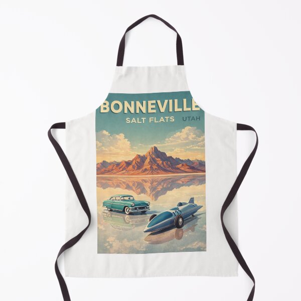 Item preview, Bonneville Salt Flats Utah Great Salt Lake Desert Racing Landscape designed and sold by Places On Earth.