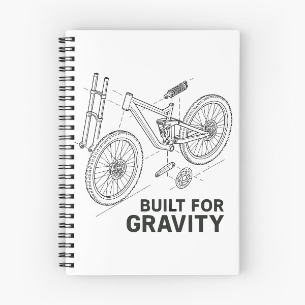 Item preview, Built for Gravity: DH bike exploded view designed and sold by Pineapple-Tree.