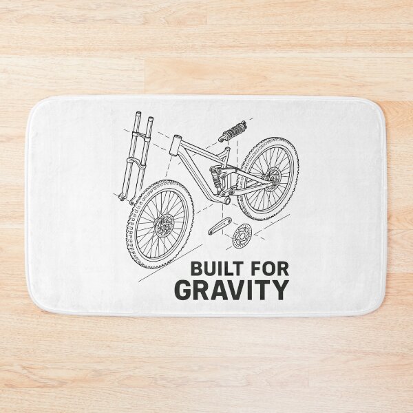 Item preview, Built for Gravity: DH bike exploded view designed and sold by Pineapple-Tree.