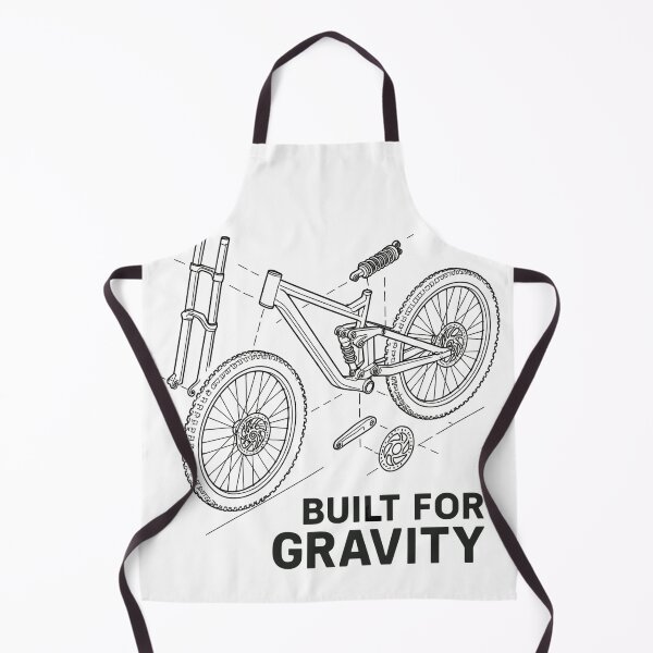 Item preview, Built for Gravity: DH bike exploded view designed and sold by Pineapple-Tree.