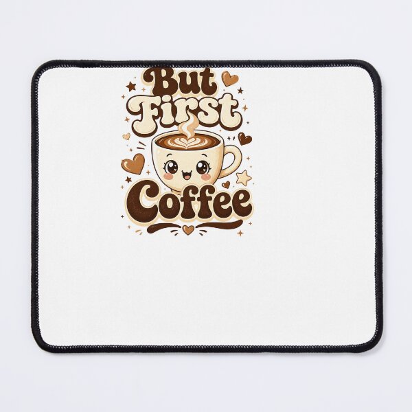 Item preview, But First Coffee designed and sold by BinAlgoPix.