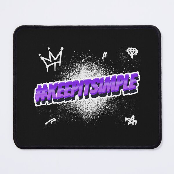 Item preview, #KeepItSimple Hashtag T-Shirt designed and sold by DwishOriginals.
