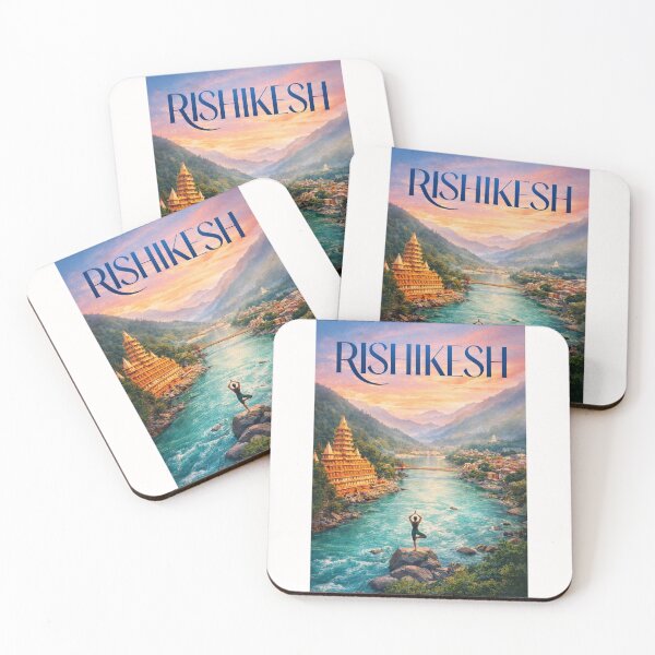 Item preview, Rishikesh Uttarakhand India Ganges River Lakshman Jhula Himalayan Valley designed and sold by Places On Earth.