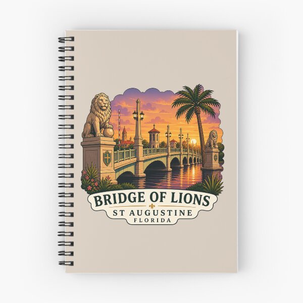 Item preview, Bridge of Lions, St Augustine Florida designed and sold by Myra365Art.