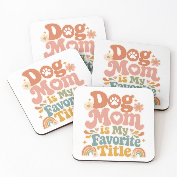 Item preview, Dog Mom is My Favorite Title Retro Vintage Dog Lover Gift for Women designed and sold by Im-Ara.