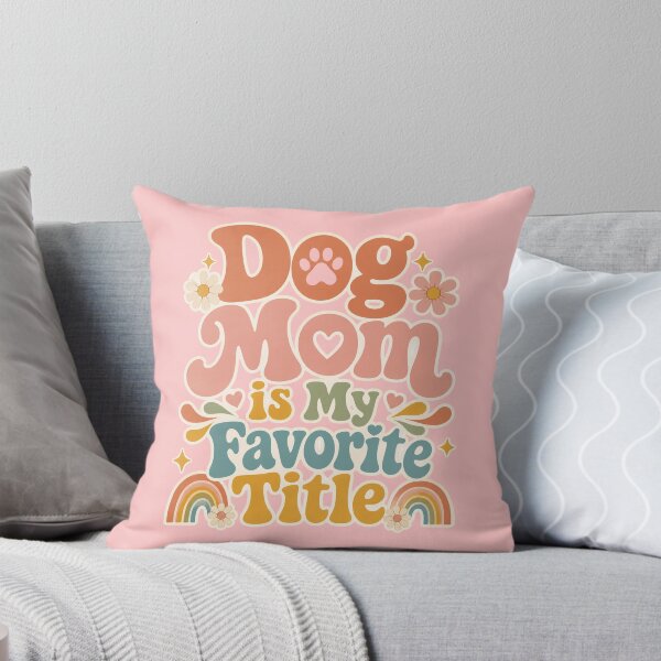 Item preview, Dog Mom is My Favorite Title Retro Vintage Dog Lover Gift for Women designed and sold by Im-Ara.
