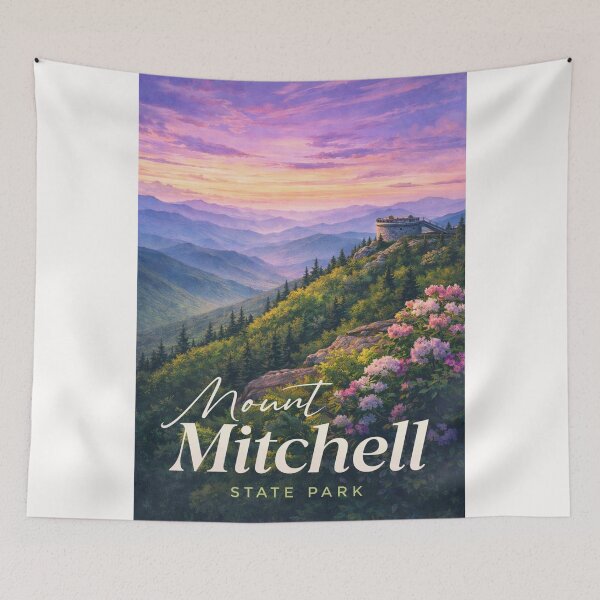 Item preview, Mount Mitchell State Park North Carolina Blue Ridge Mountains Appalachian Vista designed and sold by Places On Earth.