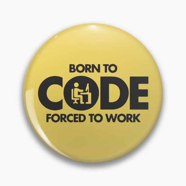 Item preview, Born to Code designed and sold by AnzDigital.