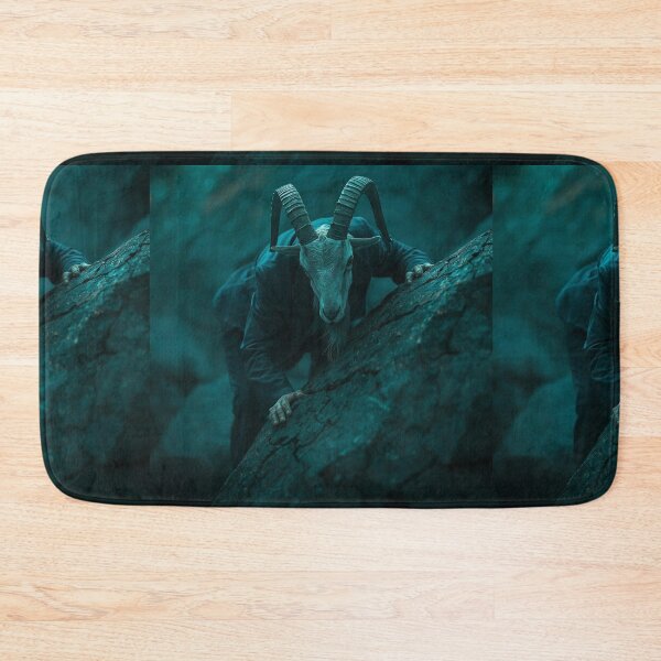 Item preview, Stealthy Capricorn Stalking Cold Tones Realistic Zodiac Art designed and sold by Mustangana.