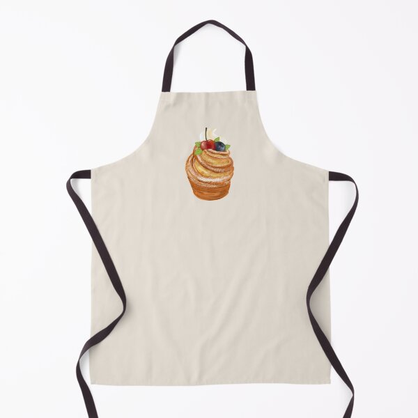 Item preview, Berry Cruffin Illustration – Cherry & Blueberry Dessert Pastry Art, Cute Bakery Food Drawing, Cruffin Sticker designed and sold by simplepaperplan.