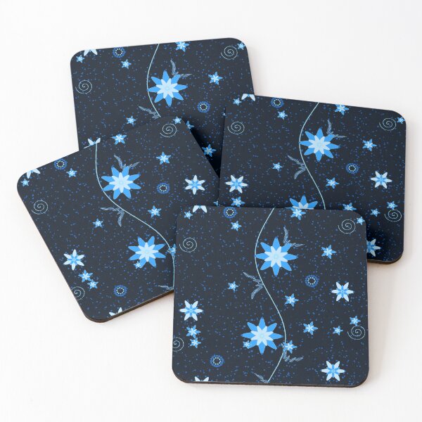 Item preview, Sapphire sky floral designed and sold by Zebaiche.