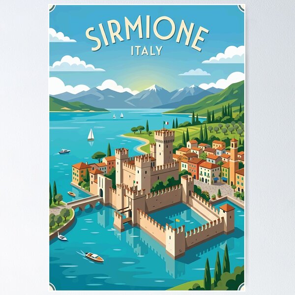 Item preview, Experience Sirmione in Italy at Lake Garda designed and sold by turtlestart.