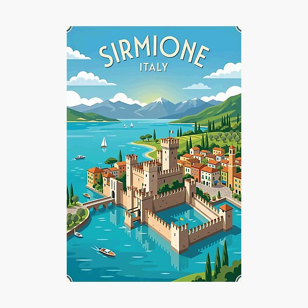 Item preview, Experience Sirmione in Italy at Lake Garda designed and sold by turtlestart.