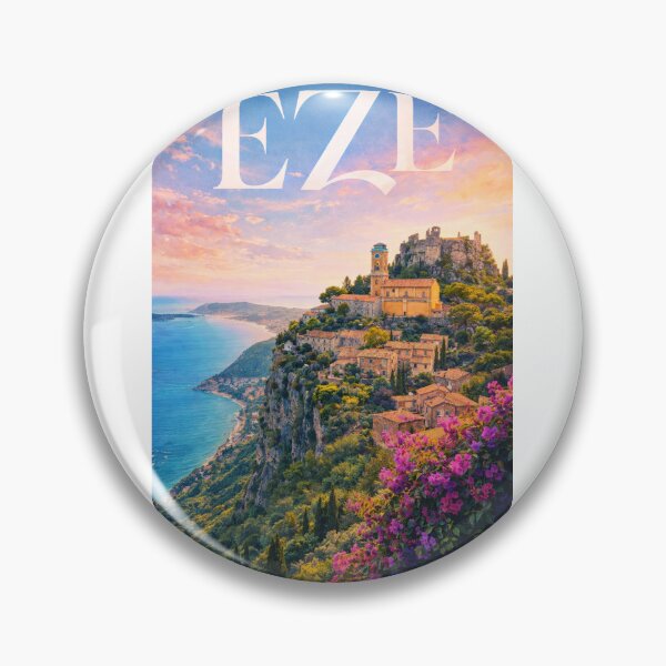 Item preview, Èze French Riviera Provence Alpes Côte dAzur Mediterranean Coastline designed and sold by Aryabek.