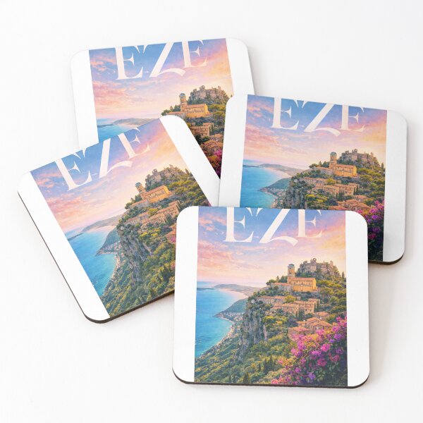 Item preview, Èze French Riviera Provence Alpes Côte dAzur Mediterranean Coastline designed and sold by Aryabek.