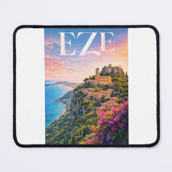 Item preview, Èze French Riviera Provence Alpes Côte dAzur Mediterranean Coastline designed and sold by Aryabek.