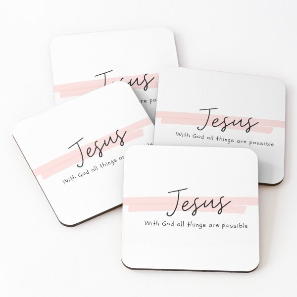 Item preview, Minimalist Jesus Script Aesthetic Faith Graphic designed and sold by Oddly Blessed.