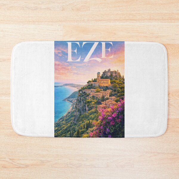 Item preview, Èze French Riviera Provence Alpes Côte dAzur Mediterranean Coastline designed and sold by Aryabek.