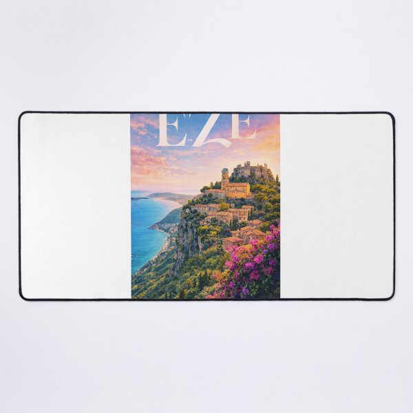 Item preview, Èze French Riviera Provence Alpes Côte dAzur Mediterranean Coastline designed and sold by Aryabek.