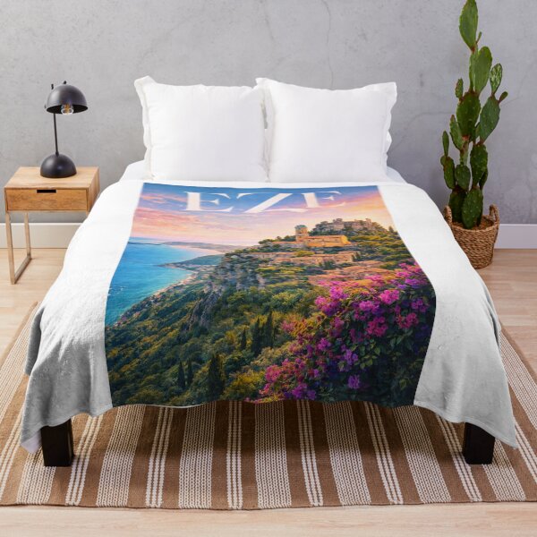 Item preview, Èze French Riviera Provence Alpes Côte dAzur Mediterranean Coastline designed and sold by Aryabek.