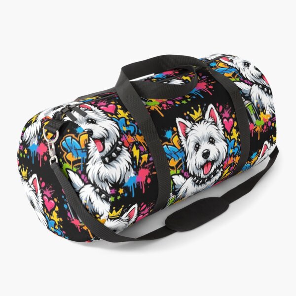 Item preview, Westie Graffiti Design – Colorful Street Art designed and sold by Pineapple-Tree.
