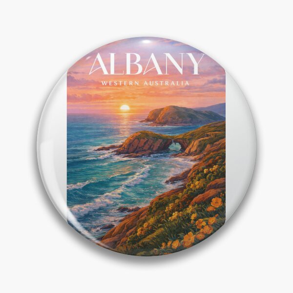 Item preview, Albany Western Australia Torndirrup National Park Natural Bridge Coast designed and sold by Aryabek.