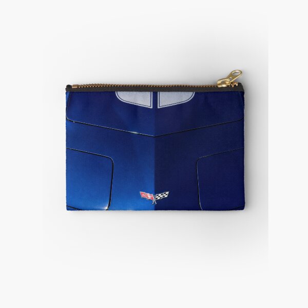 Item preview, Classic Corvette Hood Emblem – Blue Muscle Car Detail Photography designed and sold by William A McCarthy.